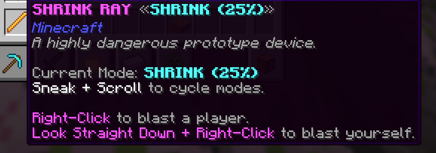 Shrink Ray Small Size