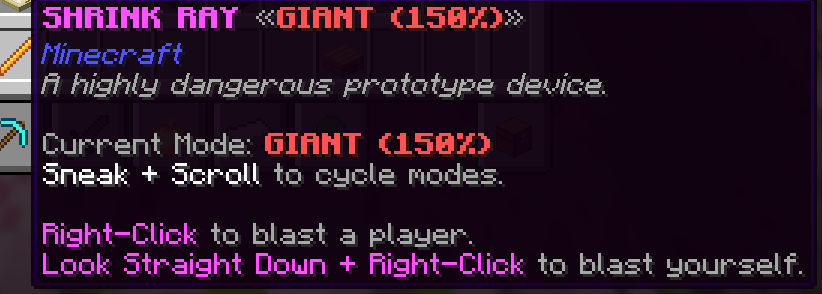 Shrink Ray Giant Size