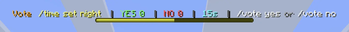 Voting Boss Bar