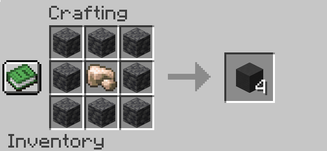Enriched Deepslate Crafting Recipe