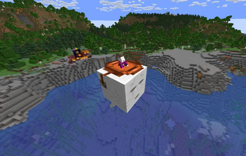 Happy Ghast Flying