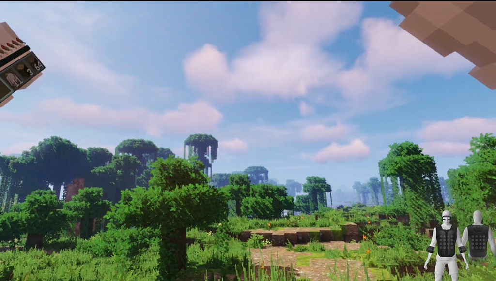 Screenshot modpacku Immersive VR Essentials (1/3)
