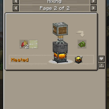 Recipe viewer support!