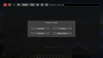 Choose Media Section