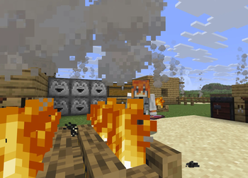 Campfire processing setup
