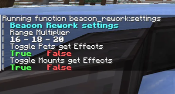 Settings Text