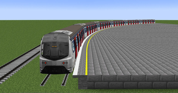 MLR Train with HK Platform Block Variant