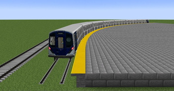 R211 Train with North American Platform Block Variant