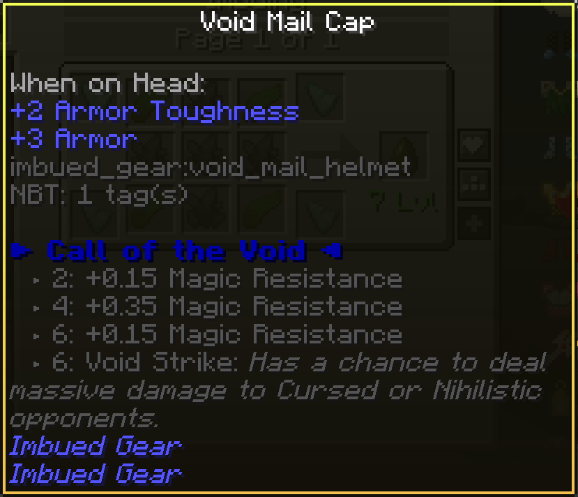 Void Set Bonus