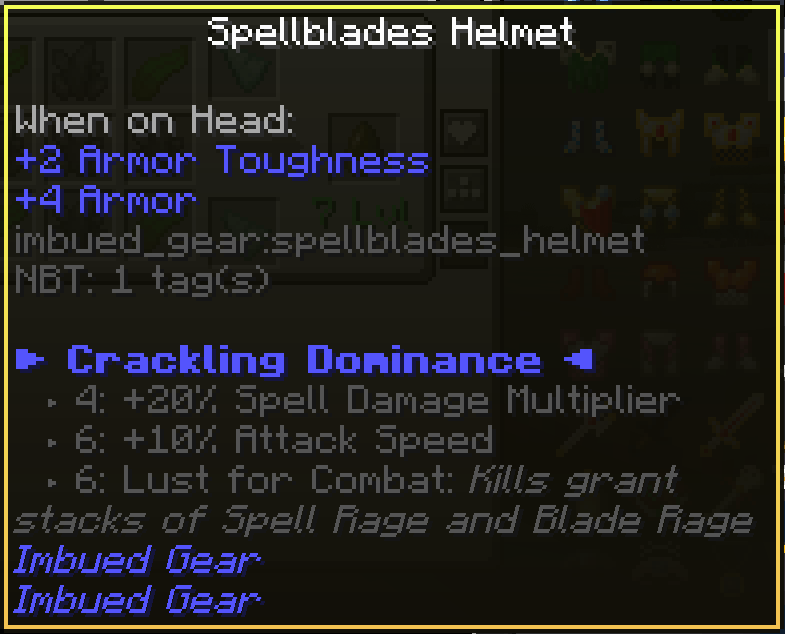 Spellblades Set Bonus