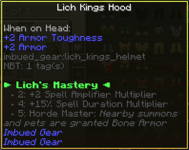 Lich Kings Set Bonus