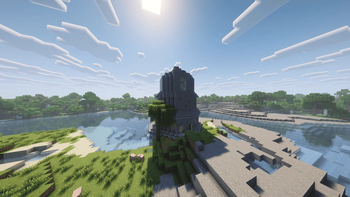 The mod also has some unique dungeons.