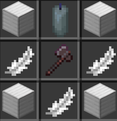 Crafting Recipe Titanium Axe