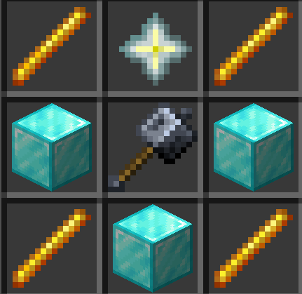 Crafting Recipe Inferno Mace