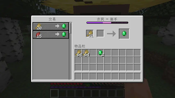 Villagers' XP Bar