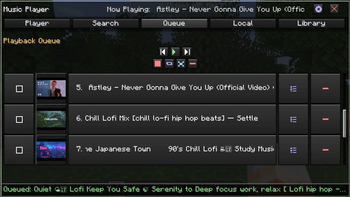 Queue Menu