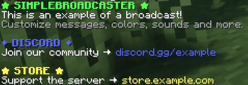 Broadcast Examples