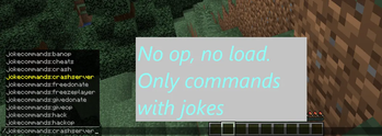 Menu commands
