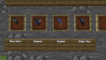 Extra weapons (Soaker is wip)