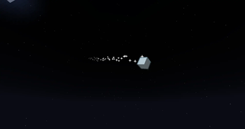 A medium meteor