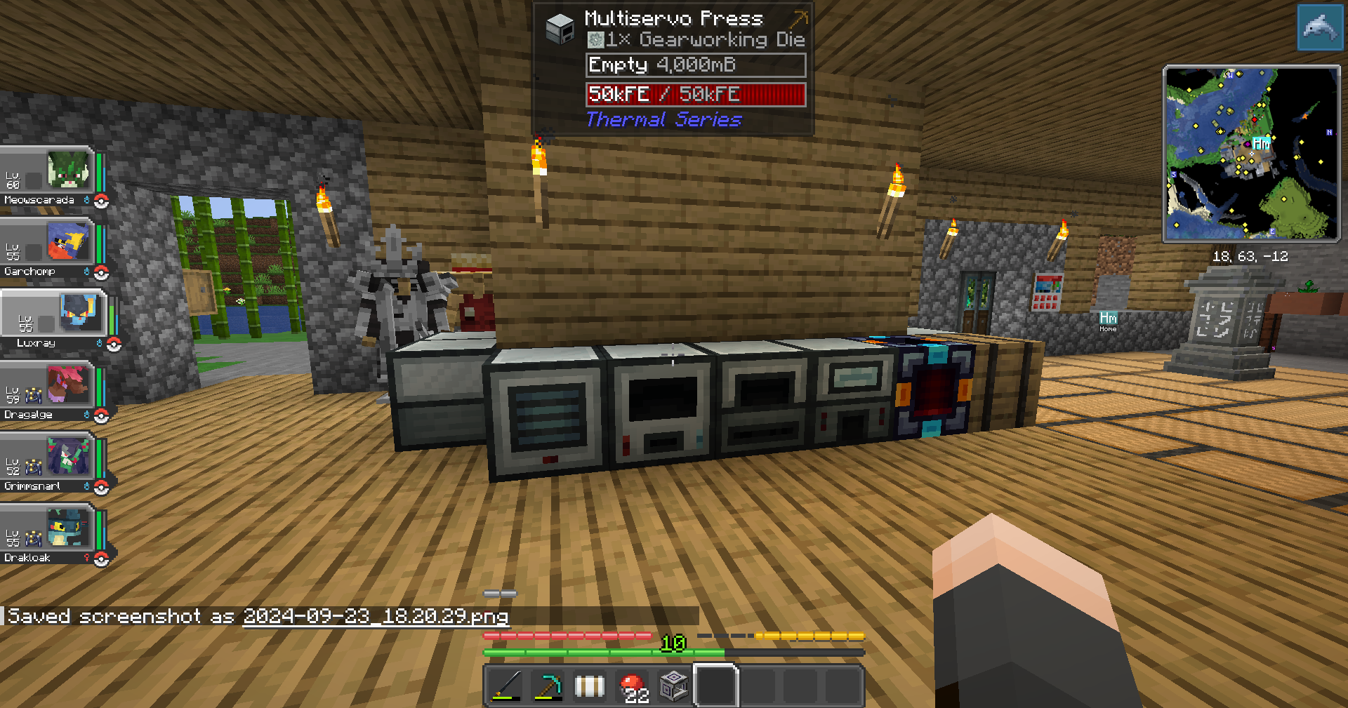 Some machines from thermal