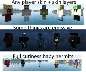 Skins examples