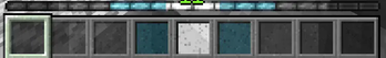 hotbar and experience bar
