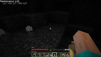 Inkcap Mushrooms + Lead Ore