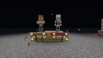 cool dudes being cool, standing on pizza (as cool dudes tend to)