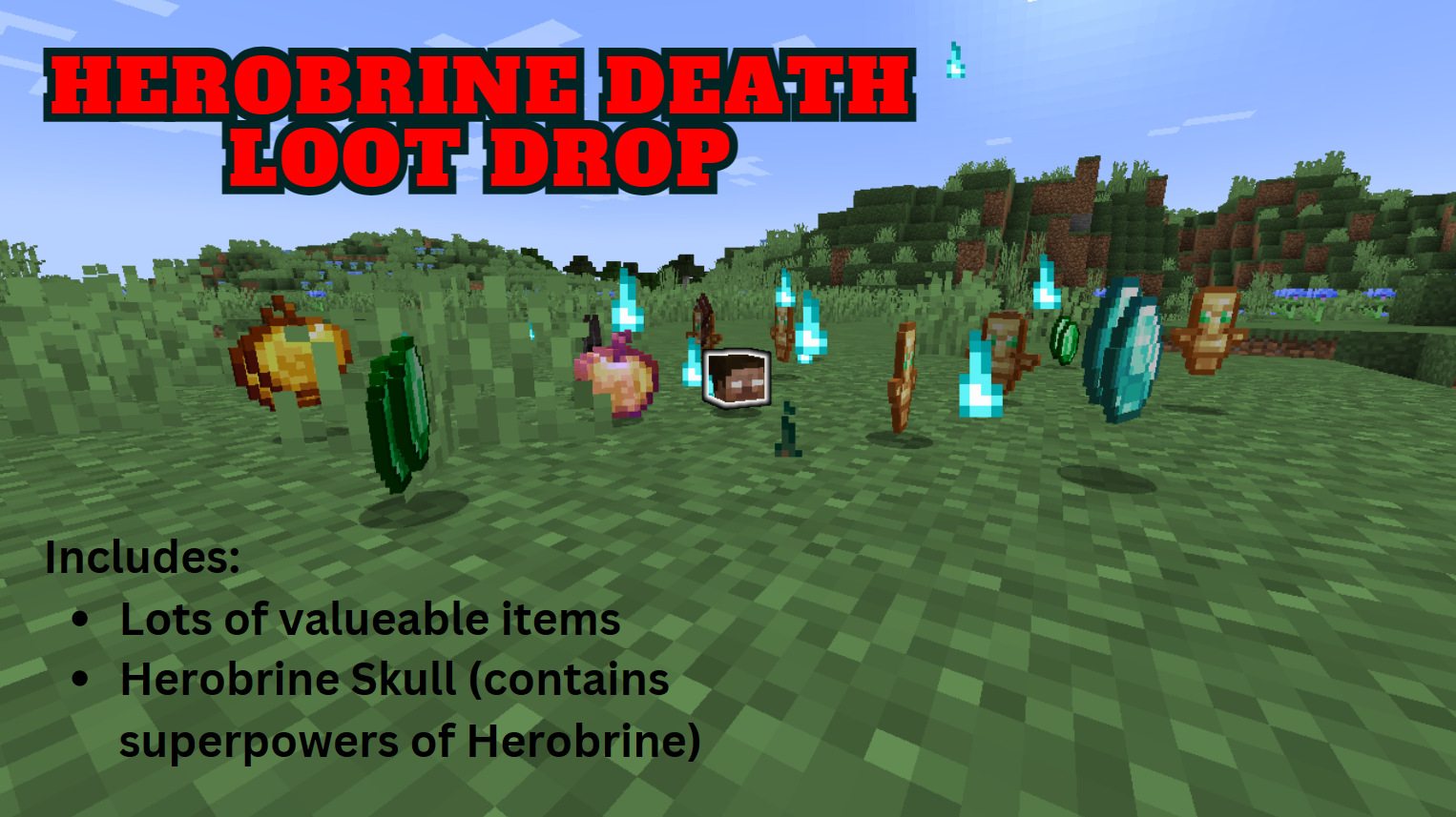 Herobrine Death Loot