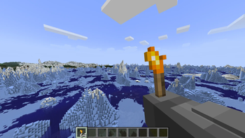 Ice peaks