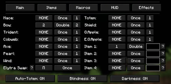 Main Menu