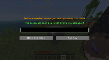 Name your compasses slots