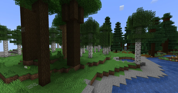 New biomes: Large tree's