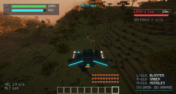 Mech 3rd Person HUD