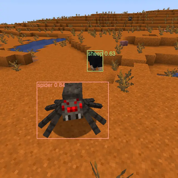 Running with mob detection