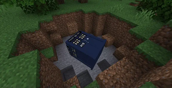 Make sure to craft a broken TARDIS key and a TARDIS reactivator!