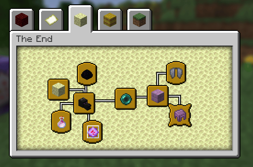 Switch between the old Achievement-style 90 degree lines and smooth diagonal ones