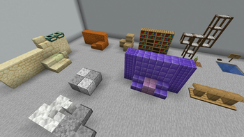 Recolored blocks