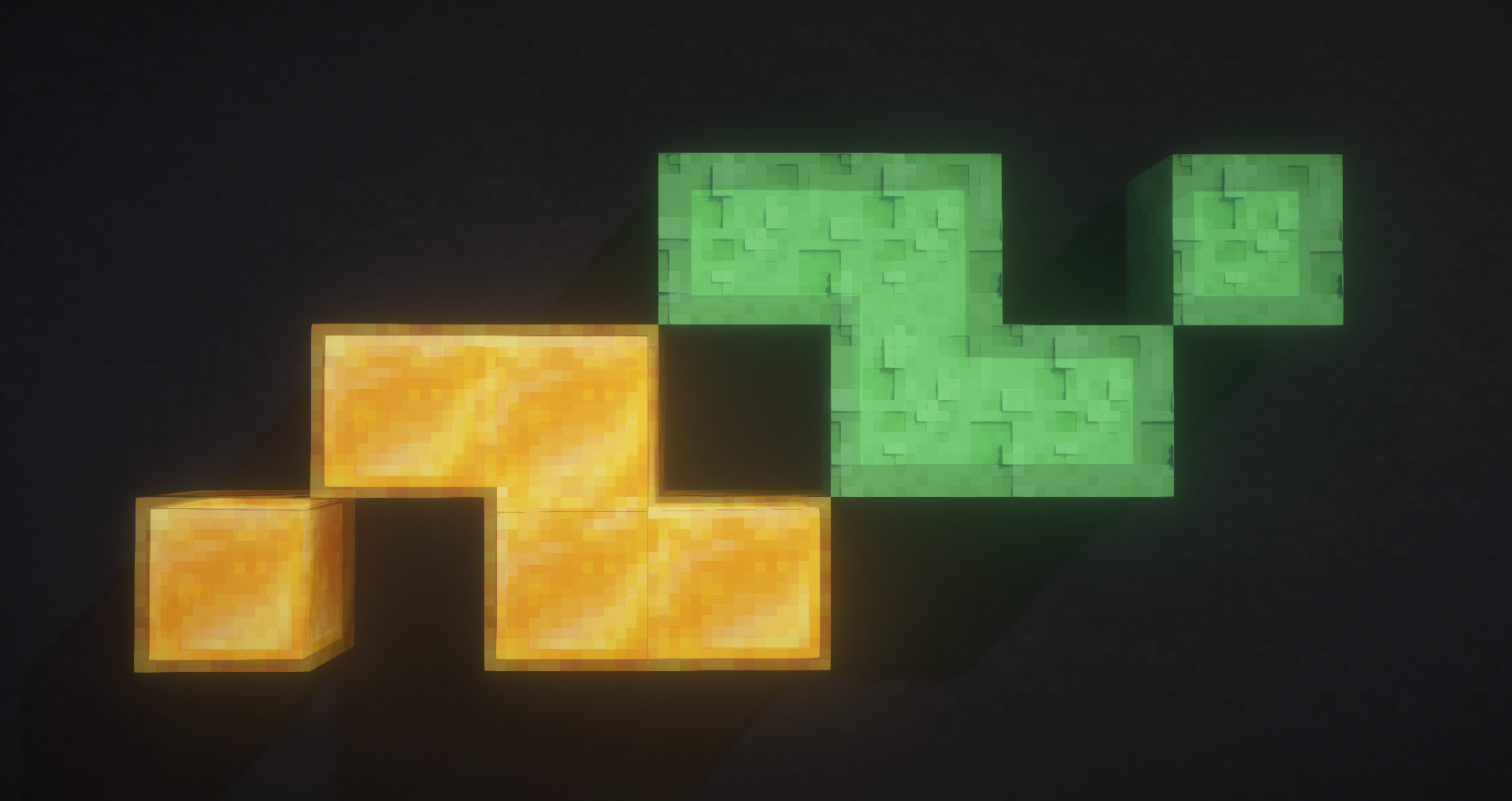 Connected Slime and Honey blocks