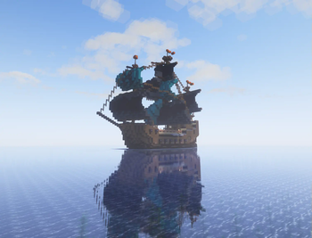 A pirate ship