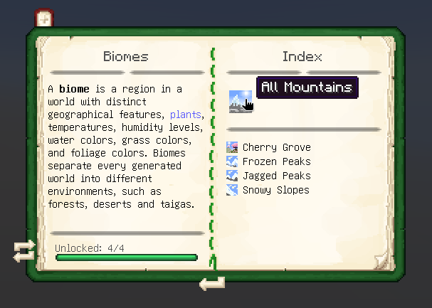 Biomes Category