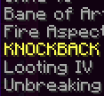 Yellow Knockback