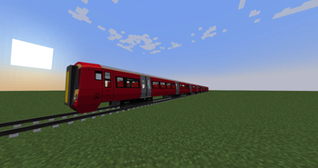 Gatwick Express 387 Exterior - Plain Red