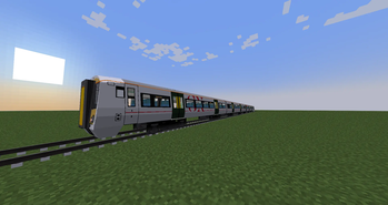 Gatwick Express 387 Exterior - 387105 White Version