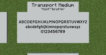 British Road Sign Fonts — screenshot 2