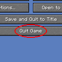 Quit from Game Menu