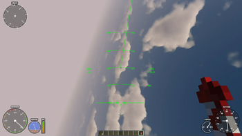 Near the clouds