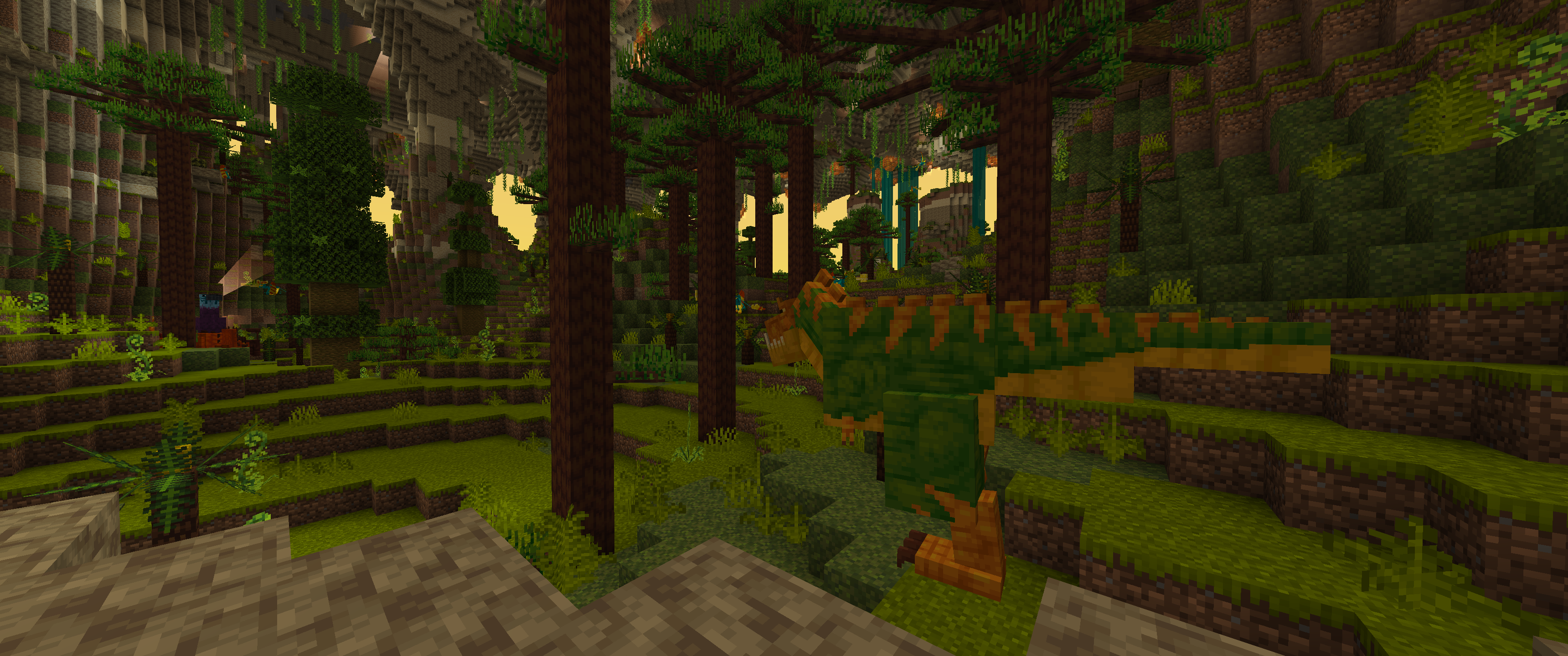 Screenshot modpacku Alex's Mods (1/3)