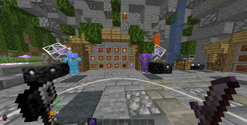 Short sword and custom small mace included 